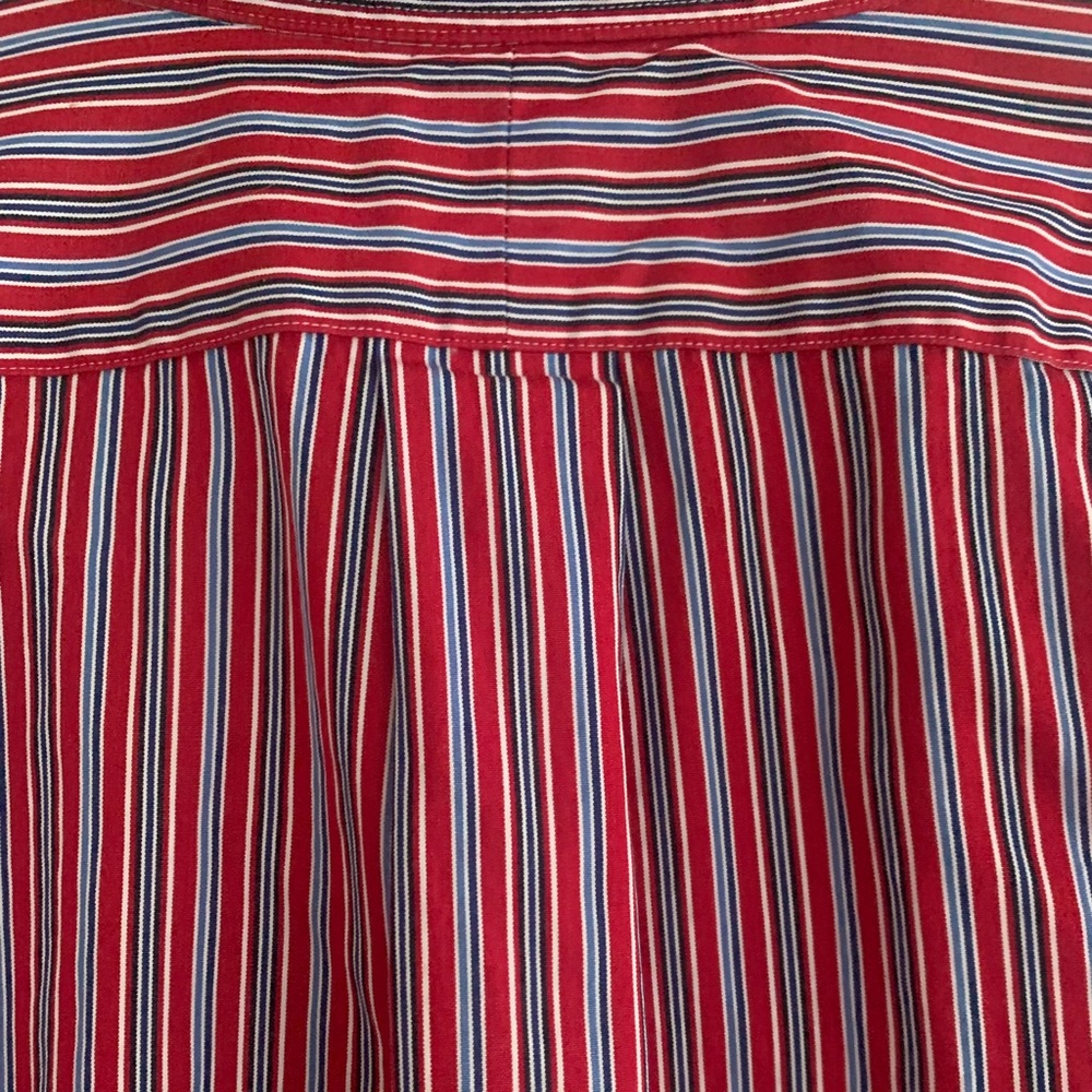 Ralph Lauren Custom Fit Striped Long Sleeve Button Shirt Men’s Size Large - Picture 10 of 12